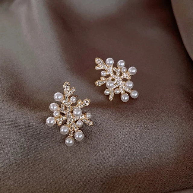 Coral Pearl Earrings: Elegant Ocean-Inspired Jewelry - Shop N Save