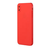 Luxury Silicon case for IPhone X/XS (Red)