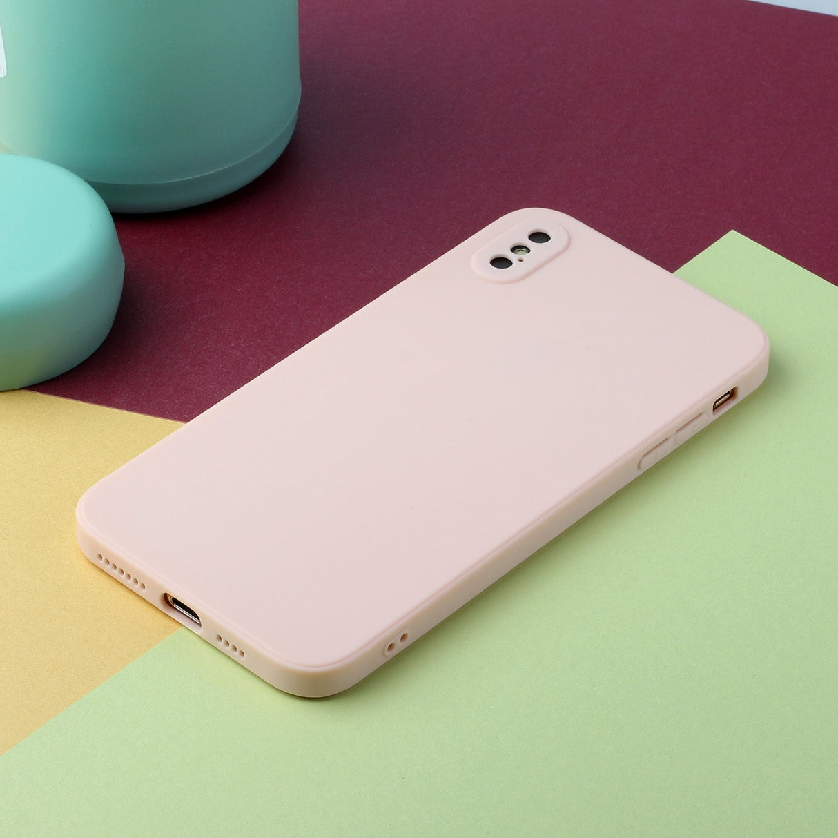 Luxury Silicon case for IPhone X/XS.