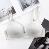 New Style Seamless Soft Women Bra - Light Gray