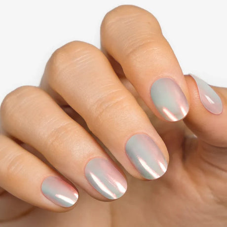 Make Beauty Nail Polish Gel Effect - Holographic Blue (032)