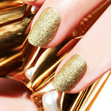 Fashion Plus Nail Polish: Glitter Golden(18)