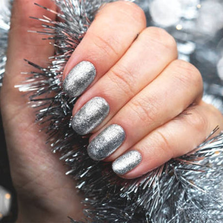 Fashion Plus Nail Polish: Glitter Silver(32)
