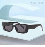 Women Fashion Small Frame Personality Sunglasses - Black - Shop N Save