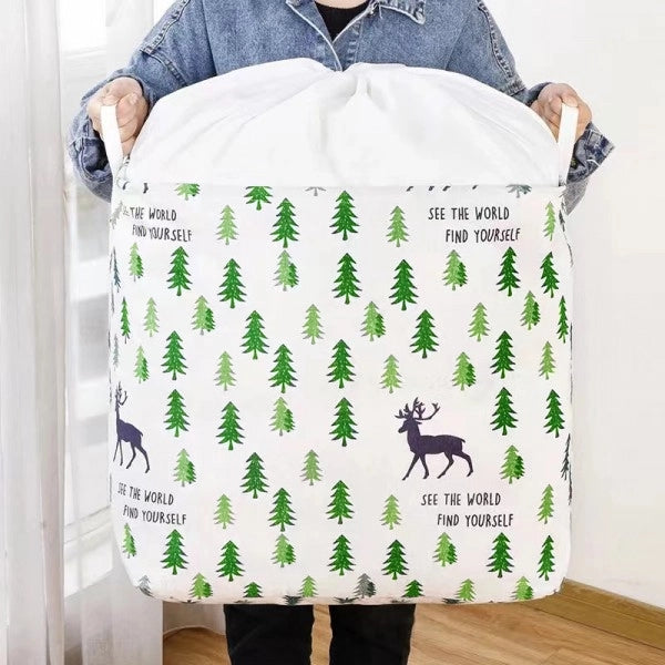 Large Capacity Foldable Quilt Clothing Goods Storage Bag - Much My