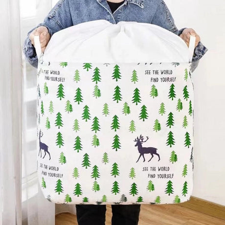 Large Capacity Foldable Quilt Clothing Goods Storage Bag - Much My