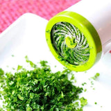 Fruit and Vegetable Spice Manual Herb Grinder - White Green