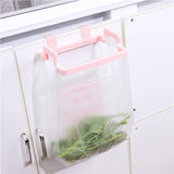 Multipurpose Creative Plastic Kitchen Cabinet Garbage Bag Shelf
