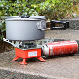 Portable Card Type Outdoor Camping Folding Mini Stove - Shop N Save