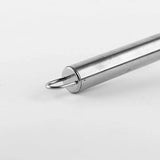 Stainless Steel Manual Egg Beater - Silver - Shop N Save