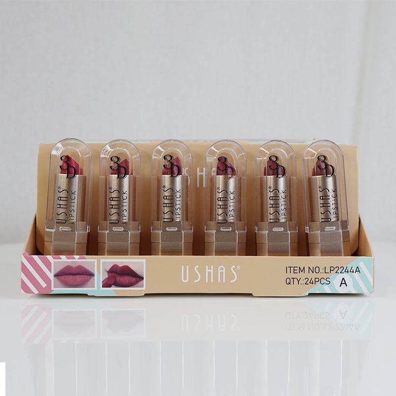 USHAS Rossetto and Lapiz Labial Lipstick 1pcs (03)