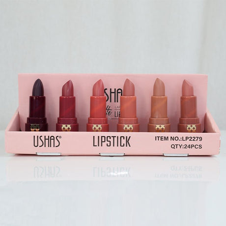 Ushas Matte Lipstick Lapiz Labial - Light Blush (04)