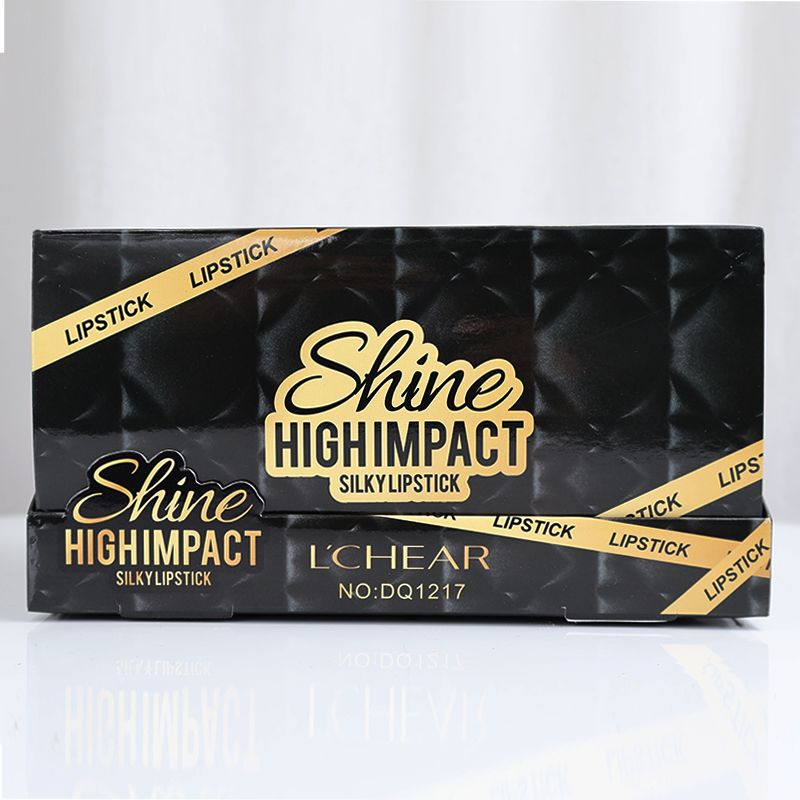 L'CHEAR Shine Silky Lipstick High Impact 1 pcs - Electric Lavender (6)