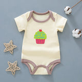 Pure Cotton Newborn Romper Jumpsuit - Yellow - Shop N Save