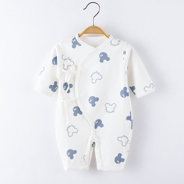 Pure Cotton Newborn Pure Cotton Newborn Jumpsuit - Blue - Shop N Save