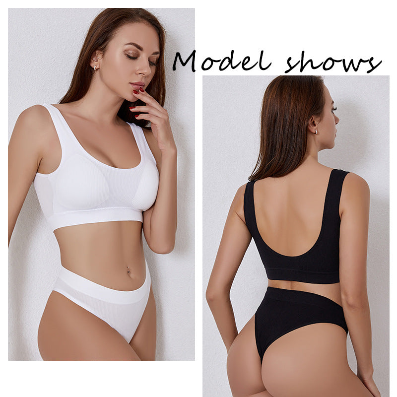 French Underwear Set - Light Purple