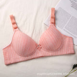 Middle-Aged And Elderly Mothers Bra Large Size Thin Section Without Steel Ring Full Cup