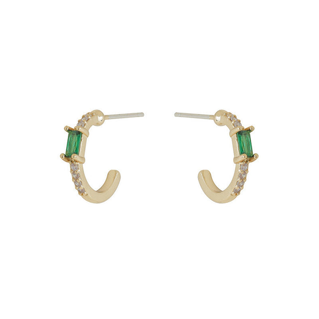 2023 New Diamond Earrings - S925 Golden, Internet Celebrity Style - Shop N Save