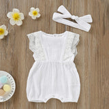 New Born Korean Style Baby Girl Cotton Bodysuit - Shop N Save