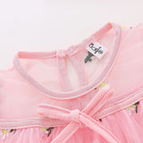 Sleeveless Lace and Knee Full Cotton Vest Princess Dress - Shop N Save