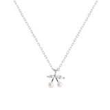 Pearl Cherry Necklace - 2023 Clavicle Chain, Ins Cold Style - Shop N Save