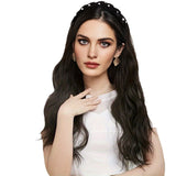 Trade Wig: Female Body Wave, Long Hair, Big Wave, Pearl Headband