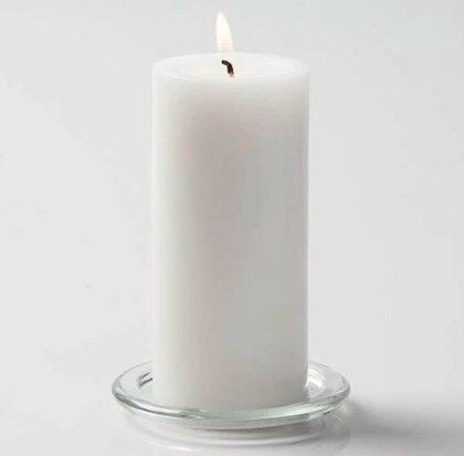 LoveLife Scented Candles White, 3Pcs