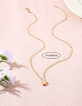 Simple 3D Star Pendant Necklace: Minimalist Jewelry Charm - Shop N Save