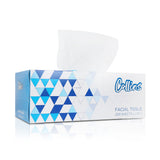 COLLINS Facial Tissue Box: 200 Sheets, 2-Ply Softness &amp; Quality