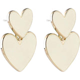 Hugging Hoops: Elegant Silver Love Earrings for Wild Women - Shop N Save