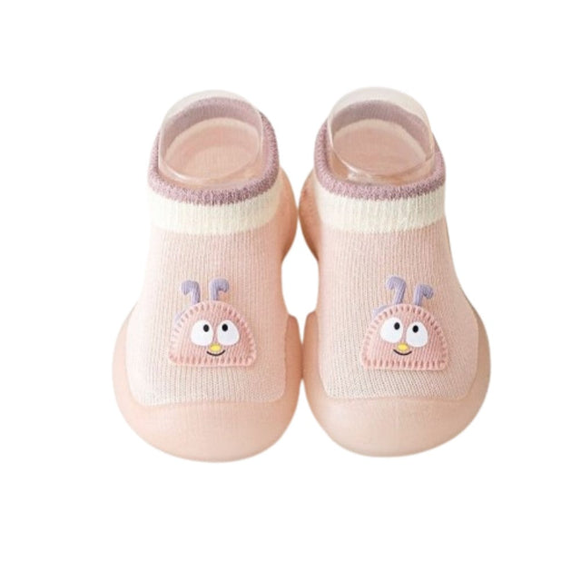 Non-Slip Soft Bottom New Born Shoes Breathable Mesh Socks Shoes - Shop N Save