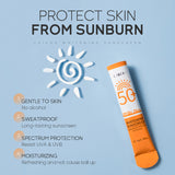 Moisturizing Sun Protection Lotion Makeup Primer 1 Piece