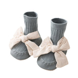 New Baby Floor Footwear Soft Bottom Cute Princess Baby Toddler Lace Footwear