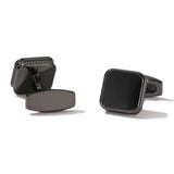 Men's Cufflinks Fashion Square Drop Oil Simple 4 Colors