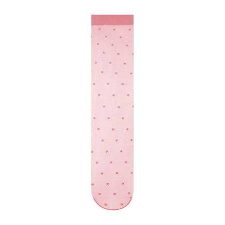 Thin Transparent Bunching Socks Women's Socks Polka Dot Calf Stockings