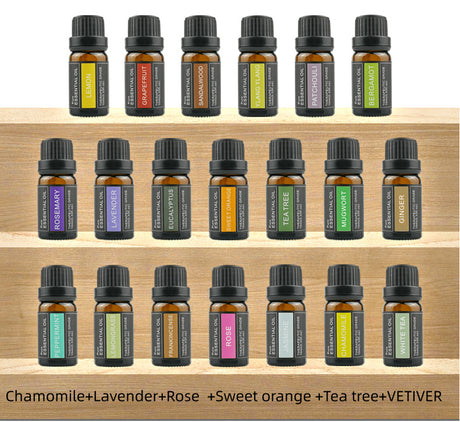 Aromatherapy Candle, Essential Oil, Ginger, Wormwood, Rose Sandalwood Essential Oil, Fragrant, Single Plant Oil, Fragrance Box.