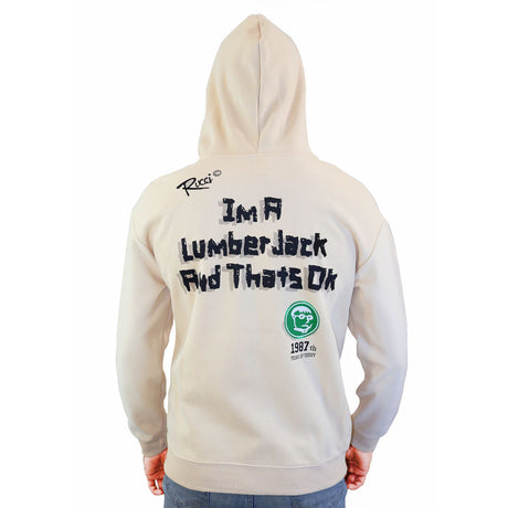 Mens Sweatshirt Rucci Hoodie Pullover Sweater - (Beige)