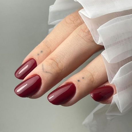 Fashion Plus Nail Polish: Dark Maroon(19)