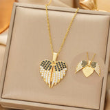 Personalized Heart-Shaped Opening Necklace For Women