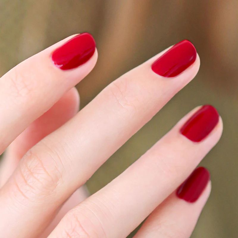 Miss Sweet Cosmetic Peel Off Nail Polish - Falu Red (13)