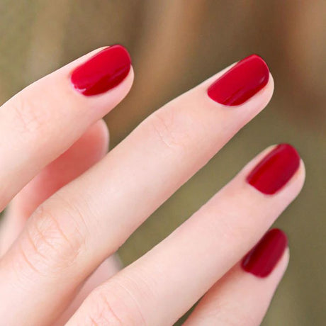 Fashion Plus Nail Polish: Classic Red Shade for Iconic Nails(27)