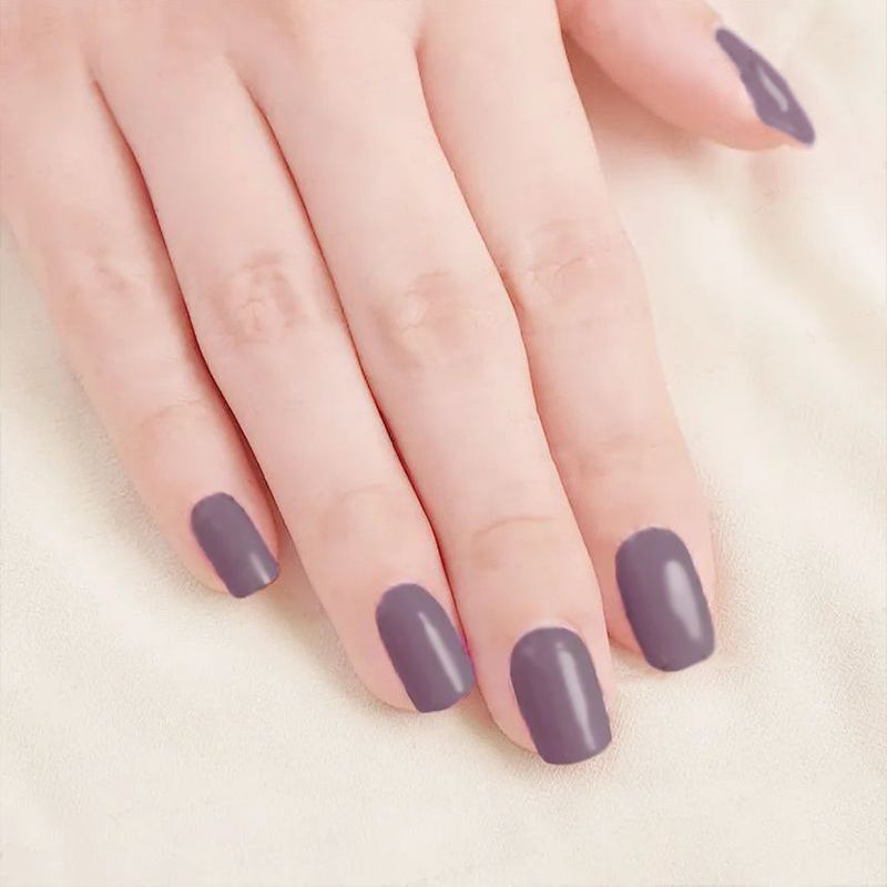 Fashion Plus Nail Polish: Dark Mauve for Elegant Nails(16)