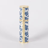 Blue And White Porcelain Vintage Perfume Sub-bottles PU Leather Glass Bottle