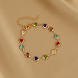 Affectionate Red Diamond Niche Light Luxury All-Match Exquisite