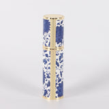 Blue And White Porcelain Vintage Perfume Sub-bottles PU Leather Glass Bottle