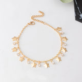 Shell Leaf Fashion Pendant Women's Footwear