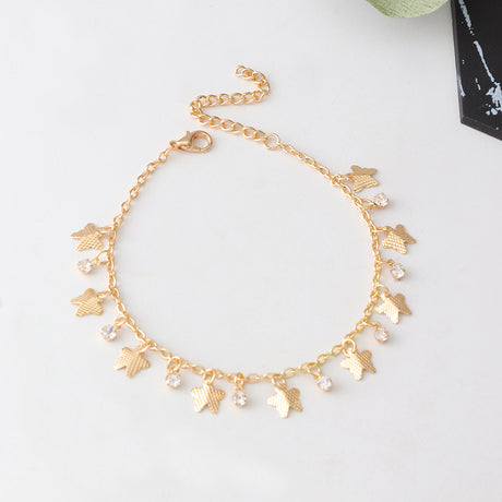 Shell Leaf Fashion Pendant Women's Footwear
