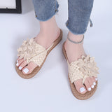 Flower Slippers Home Outdoor Sandals Beach Slippers