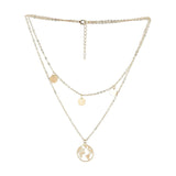 Attractive Sister Gold Necklace: Boho Design, Multi-Layered Statement - Shop N Save