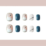 2024 Chain Design Fake Nails | Press-On Nail Art Set - Shop N Save